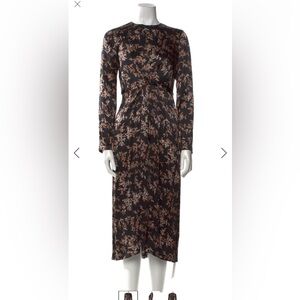 Vince silk printed dress size Medium